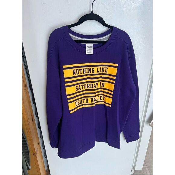 PINK By Victorias Secret Nothing Like Saturday In Death Valley Crewneck Woman’s - Picture 1 of 7